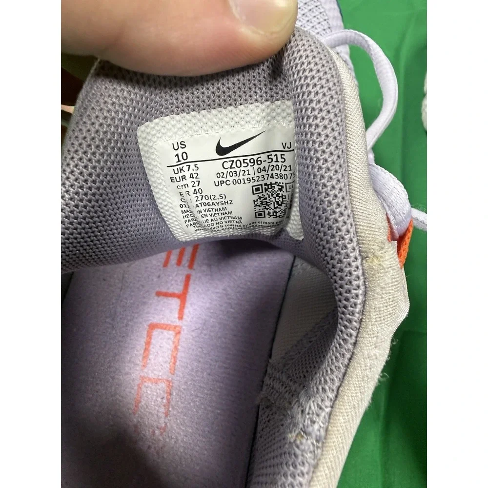 Size 10 - Nike Free Metcon 4 Pure Violet W